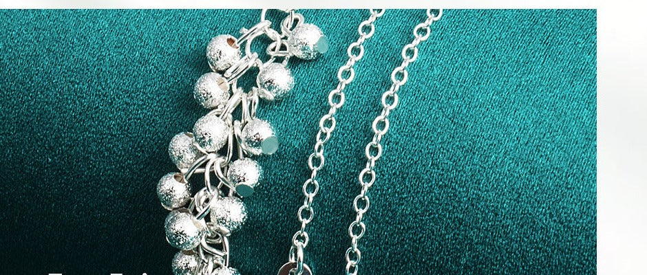 Chain Frosted Grape Beads Necklace For Woman Charm Jewelry [low stock]