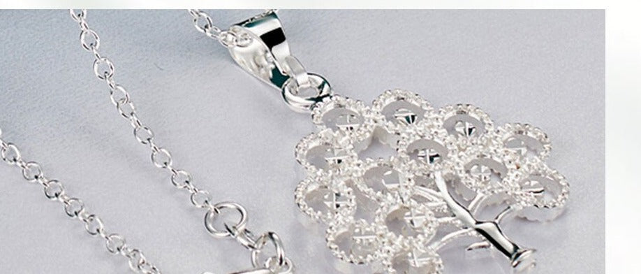 Tree Pendant Necklace For Woman Charm  [low stock]